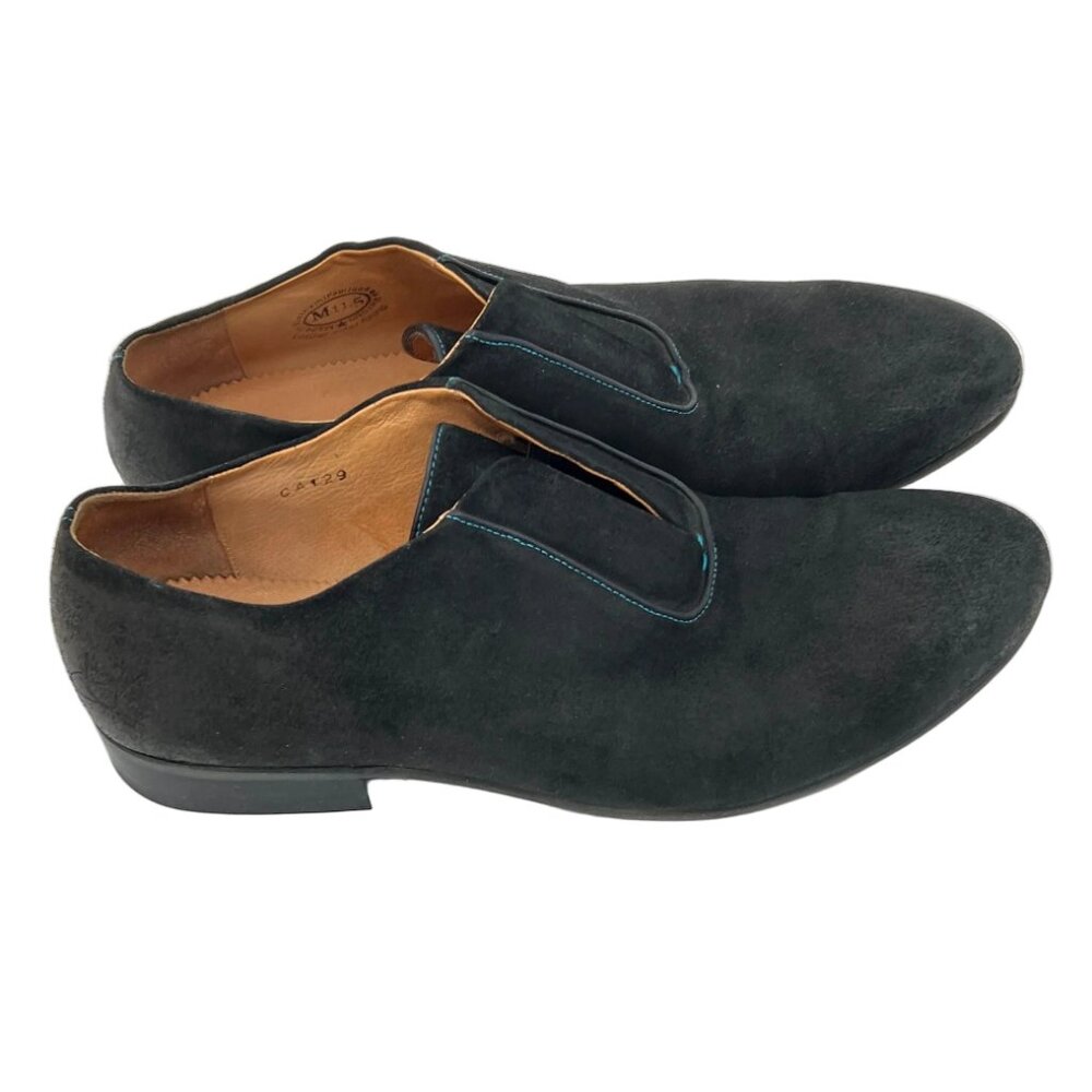John Fluevog Lace-less Leather Oxfords Shoes - Picture 3 of 8